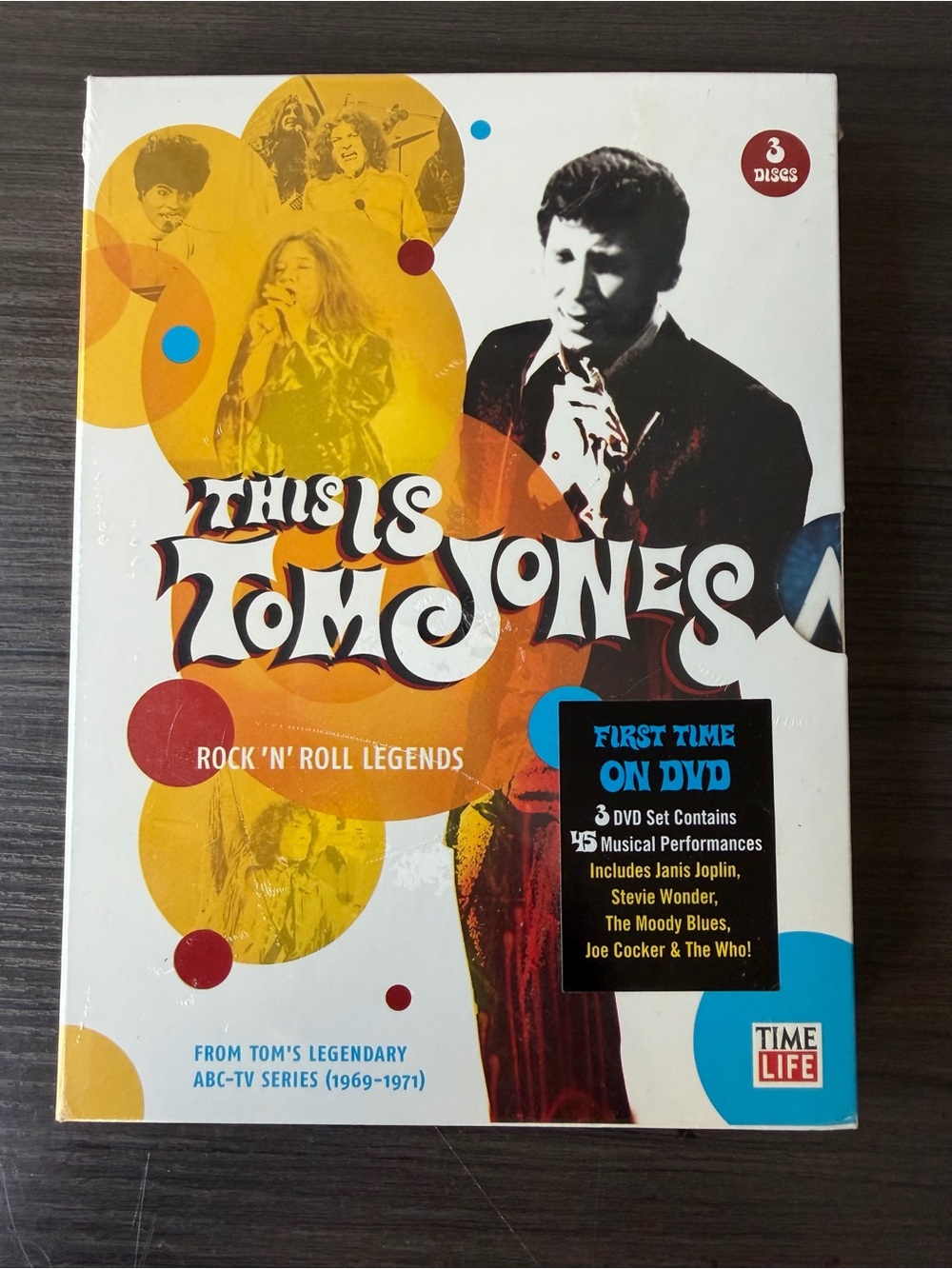 NEW SEALED This Is Tom Jones Rock 'N' Roll Legends 3-DVD Set Time Life Volume 1